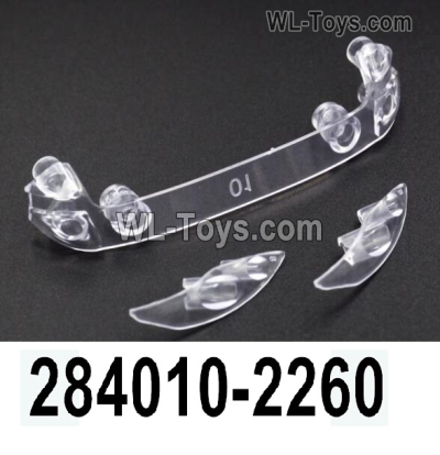 Wltoys 284010 Parts 284010-2260 Lampshade set.WLtoys 1/28 RC Car Parts.