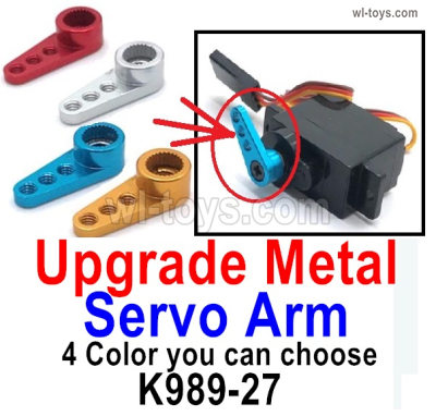 Wltoys 284131 Upgrade Parts.Upgrade Metal Servo Arm.4 Color you can choose.WLtoys 1/28 rc Drift Car Parts