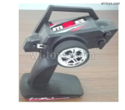 Wltoys 284131 Parts-V2 Transmitter,Remote control.144001.1669.WLtoys 1/28 rc Drift Car Parts