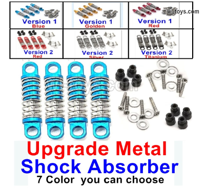 Wltoys 284161 Upgrade Parts Metal Shock Absorber.Total 4pcs.7 Color you can choose.WLtoys 1/28 RC Car Parts.