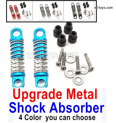 Wltoys 284161 Upgrade Parts Metal Shock Absorber.Total 2pcs.4 Color you can choose.WLtoys 1/28 RC Car Parts.