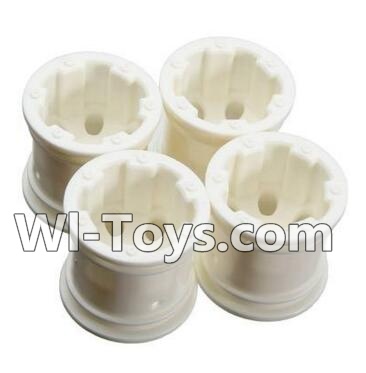 Wltoys A212 A212 Car Hub,Car wheel(4pcs)-(Can be used for A232 A242 A252,And you must buy the A212 Tire leather),Wltoys A232 A242 A252 1/24 rc Drift Car Parts desert Off Road Buggy parts