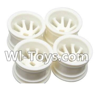 Wltoys A222 A222 Car Hub,Car wheel(4pcs)-(Can be used for A232 A242 A252,And you must buy the A222 Tire leather),Wltoys A232 A242 A252 1/24 rc Drift Car Parts desert Off Road Buggy parts