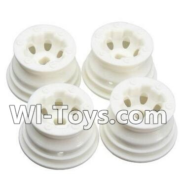 Wltoys A232 A232 Car Hub,Car wheel(4pcs)-(Can be used for A232 A242 A252,And you must buy the A232 Tire leather),Wltoys A232 A242 A252 1/24 rc Drift Car Parts desert Off Road Buggy parts