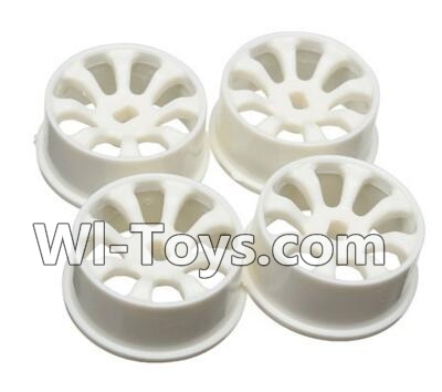 Wltoys A242 A242 Car Hub,Car wheel(4pcs)-(Can be used for A232 A242 A252,And you must buy the A242 Tire leather),Wltoys A232 A242 A252 1/24 rc Drift Car Parts desert Off Road Buggy parts