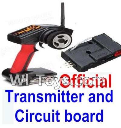 Wltoys A232 A242 A252 Official Transmitter & Official Circuit board,Wltoys A232 A242 A252 1/24 rc Drift Car Parts desert Off Road Buggy parts