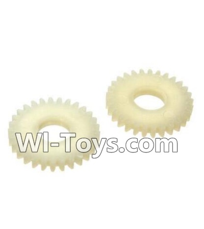 Wltoys A232 A242 A252 29T Gear(2pcs),Wltoys A232 A242 A252 1/24 rc Drift Car Parts desert Off Road Buggy parts