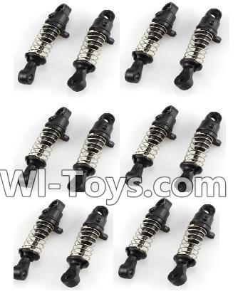 Wltoys A232 A242 A252 Car shock absorbers(12pcs),Wltoys A232 A242 A252 1/24 rc Drift Car Parts desert Off Road Buggy parts