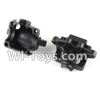Wltoys A232 A242 A252 Upper Gear box cover(2pcs),Wltoys A232 A242 A252 1/24 rc Drift Car Parts desert Off Road Buggy parts