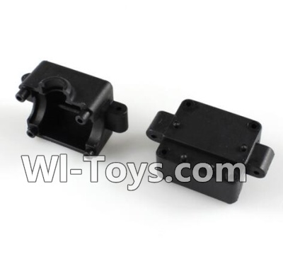 Wltoys A232 A242 A252 Bottom Gear box cover(2pcs),Wltoys A232 A242 A252 1/24 rc Drift Car Parts desert Off Road Buggy parts