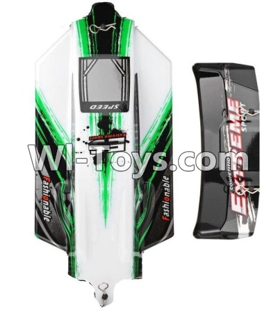 Wltoys A303 Body Shell Cver,Car shell and Tail wing,1/12 Wltoys A303 RC Car Spare Parts Replacement Accessories
