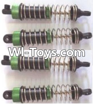 Wltoys A313 Upgrade Metal Shock absorber assembly(4pcs)-Short,1/12 Wltoys A313 RC Car Spare Parts Replacement Accessories