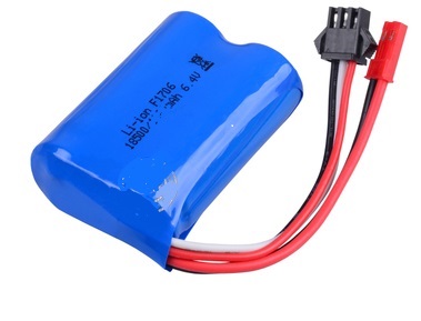 Wltoys A313 Battery Packs,6.4V 750MAH 15C BATTERY with JST Plug(53X37X19MM)-1pcs,1/12 Wltoys A313 RC Car Spare Parts Replacement Accessories
