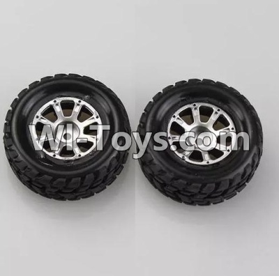 Wltoys A949 Right Wheel(2pcs),Wltoys A949 RC Car Parts ,Wltoys 1/18 rc Truck and rc racing car Replace Parts