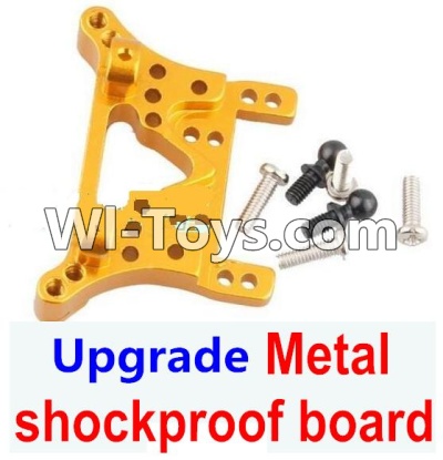 Wltoys A949 Upgrade Metal shockproof board-Gold,Wltoys A949 RC Car Parts ,Wltoys 1/18 rc Truck and rc racing car Replace Parts