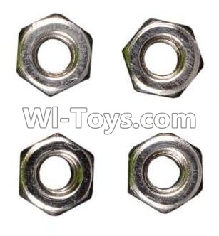 Wltoys A949 M3 Anti-loose Screw nut(4pcs),Wltoys A949 RC Car Parts ,Wltoys 1/18 rc Truck and rc racing car Replace Parts