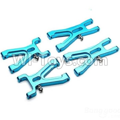 Wltoys A959B A959-B Upgrade Metal Front Swing arm(2pcs) & Upgrade Metal Rear Swing arm Parts,Wltoys A959B A959-B RC Car Parts