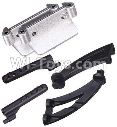 Wltoys A959B A959-B Car shell bracket(2pcs) & Bull bars(2pcs) & Left and Right Spoiler bracket(Total 2pcs) Parts,Wltoys A959B A959-B RC Car Parts