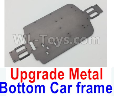 Wltoys A959B A959-B Upgrade Metal Bottom Car frame,Upgrade Metal Baseboard-Gray,Wltoys A959B A959-B RC Car Parts