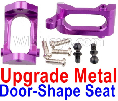 Wltoys A959B A959-B Upgrade Metal Door-Shape Seat(2pcs)-Purple,Wltoys A959B A959-B RC Car Parts