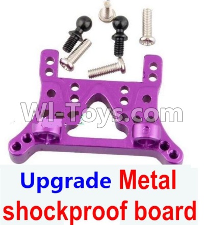Wltoys A959B A959-B Upgrade Metal Front or Rear shockproof board-Purple Parts,Wltoys A959B A959-B RC Car Parts