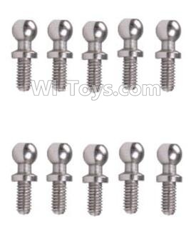 Wltoys A959B A959-B Ball-shape screws(10.8mmX4mm)-10pcs Parts-A949-46,Wltoys A959B A959-B RC Car Parts