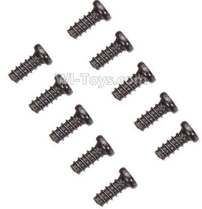 Wltoys A959B A959-B Countersunk head self-tapping screws-M2X6(10PCS) Parts-A949-47,Wltoys A959B A959-B RC Car Parts