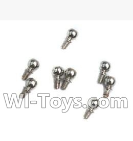 Wltoys A959 Ball-shape screws(9.3mmX5mm)-8pcs Parts,Wltoys A959 Parts,(Both for A959 A959B)