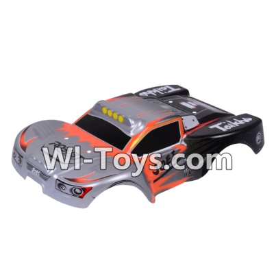 Wltoys A969-B Car canopy,Sheel cover-Gray For Wltoys A969-B Rc Car Parts,High speed 1:18 Scale 4wd,2.4G A969-B rc racing car Parts,On Road Drift Racing Truck Car Parts