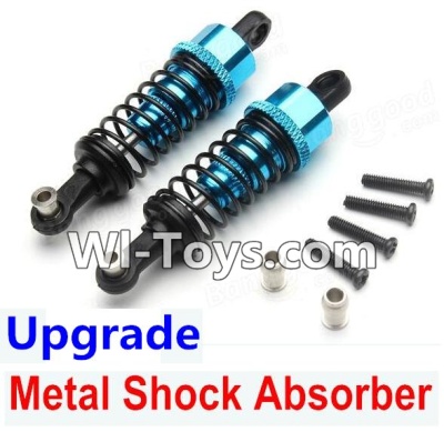 Wltoys A969-B Upgrade Metal Shock Absorber(2pcs)-Blue For Wltoys A969-B Rc Car Parts,High speed 1:18 Scale 4wd,2.4G A969-B rc racing car Parts,On Road Drift Racing Truck Car Parts