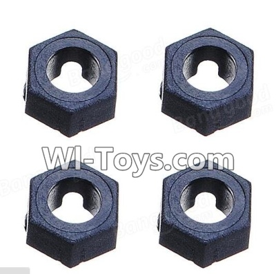 Wltoys A969-B A949-11 Hexagonal round seat(4pcs) For Wltoys A969-B Rc Car Parts,High speed 1:18 Scale 4wd,2.4G A969-B rc racing car Parts,On Road Drift Racing Truck Car Parts