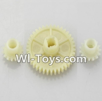 Wltoys A969-B Reduction gear with 2 small gear For Wltoys A969-B Rc Car Parts,High speed 1:18 Scale 4wd,2.4G A969-B rc racing car Parts,On Road Drift Racing Truck Car Parts