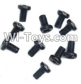 Wltoys A969-B Countersunk head-M2X6(10PCS) For Wltoys A969-B Rc Car Parts,High speed 1:18 Scale 4wd,2.4G A969-B rc racing car Parts,On Road Drift Racing Truck Car Parts