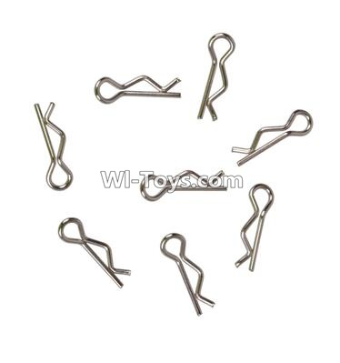 Wltoys A969-B A949-54 R-shape pin(8pcs) For Wltoys A969-B Rc Car Parts,High speed 1:18 Scale 4wd,2.4G A969-B rc racing car Parts,On Road Drift Racing Truck Car Parts