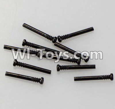 Wltoys A969 Parts-10 Round-head shape Screws-M2X17.5-(10pcs) For Wltoys A969 desert rc trunk parts,rc car and rc racing car Parts