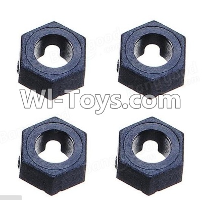 Wltoys A969 Parts-41 Official Hexagonal round seat(4pcs) For Wltoys A969 desert rc trunk parts,rc car and rc racing car Parts