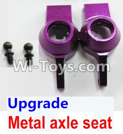 Wltoys A969 Parts-68 Upgrade Metal axle seat-Purple For Wltoys A969 desert rc trunk parts,rc car and rc racing car Parts