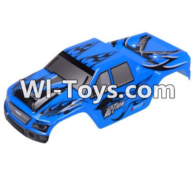 Wltoys A979-B Car canopy,Sheel cover-Blue For Wltoys A979-B Rc Car Parts,High speed 1:18 Scale 4wd,2.4G A979-B rc racing car Parts,On Road Drift Racing Truck Car Parts