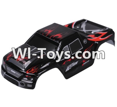 Wltoys A979-B Car canopy,Sheel cover-Black For Wltoys A979-B Rc Car Parts,High speed 1:18 Scale 4wd,2.4G A979-B rc racing car Parts,On Road Drift Racing Truck Car Parts
