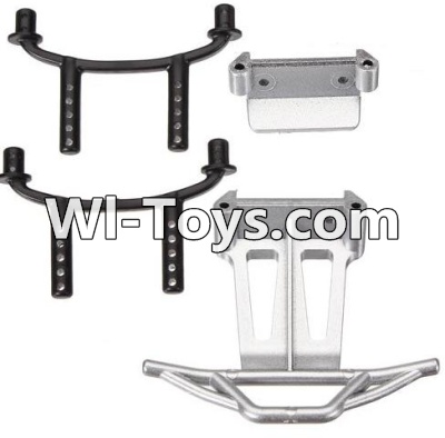 Wltoys A979-B Car shell bracket(2pcs) & Bull bars(2pcs) & Front and anti-Collision frame For Wltoys A979-B Rc Car Parts,High speed 1:18 Scale 4wd,2.4G A979-B rc racing car Parts,On Road Drift Racing Truck Car Parts