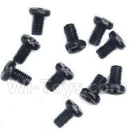 Wltoys A979-B Countersunk head-M2X6(10PCS) For Wltoys A979-B Rc Car Parts,High speed 1:18 Scale 4wd,2.4G A979-B rc racing car Parts,On Road Drift Racing Truck Car Parts
