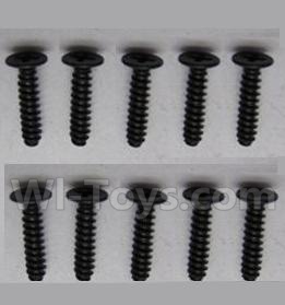 Wltoys A979-B Round head screws-M2.5X10(10PCS) For Wltoys A979-B Rc Car Parts,High speed 1:18 Scale 4wd,2.4G A979-B rc racing car Parts,On Road Drift Racing Truck Car Parts