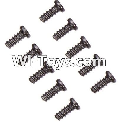 Wltoys A979-B A949-47 Countersunk head self-tapping screws-M2X6(10PCS) For Wltoys A979-B Rc Car Parts,High speed 1:18 Scale 4wd,2.4G A979-B rc racing car Parts,On Road Drift Racing Truck Car Parts