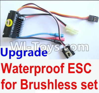 Wltoys A979 Upgrade waterproof ESC for the Brushless set,Wltoys A979 RC Truck Parts,rc car and rc racing car Spare Parts