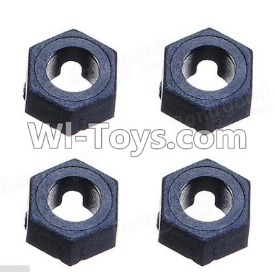 Wltoys A979 Hexagonal round seat(4pcs),Wltoys A979 RC Truck Parts,rc car and rc racing car Spare Parts