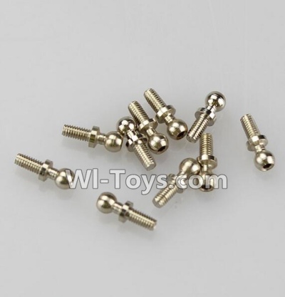 Wltoys A979 Ball-shape screws(10.8mmX4mm)-8pcs,Wltoys A979 RC Truck Parts,rc car and rc racing car Spare Parts