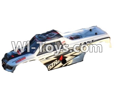 Wltoys A999 Body shell cover,Wltoys Car canopy,Car shell cover-White,Wltoys A999 RC Car Parts,Wltoys 1/24 1:24 Mini rc car and rc racing car Parts