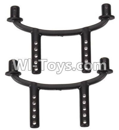 Wltoys K929-B A969-05 Plastic Front and Rear Column for the Car canopy(2pcs),1/18 Wltoys K929-B RC Car Parts