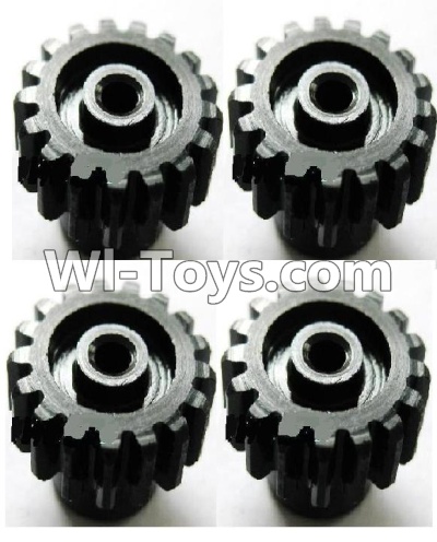 Wltoys K929-B Upgrade Steel motor Gear(4pcs)-0.7 Modulus-Black-27 Teeth,1/18 Wltoys K929-B RC Car Parts