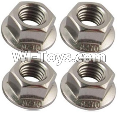 Wltoys K929-B M3 Flange nuts(4PCS),1/18 Wltoys K929-B RC Car Parts